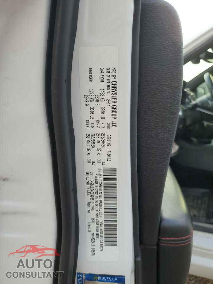 DODGE DURANGO 2014 - 1C4SDJCT4EC405812