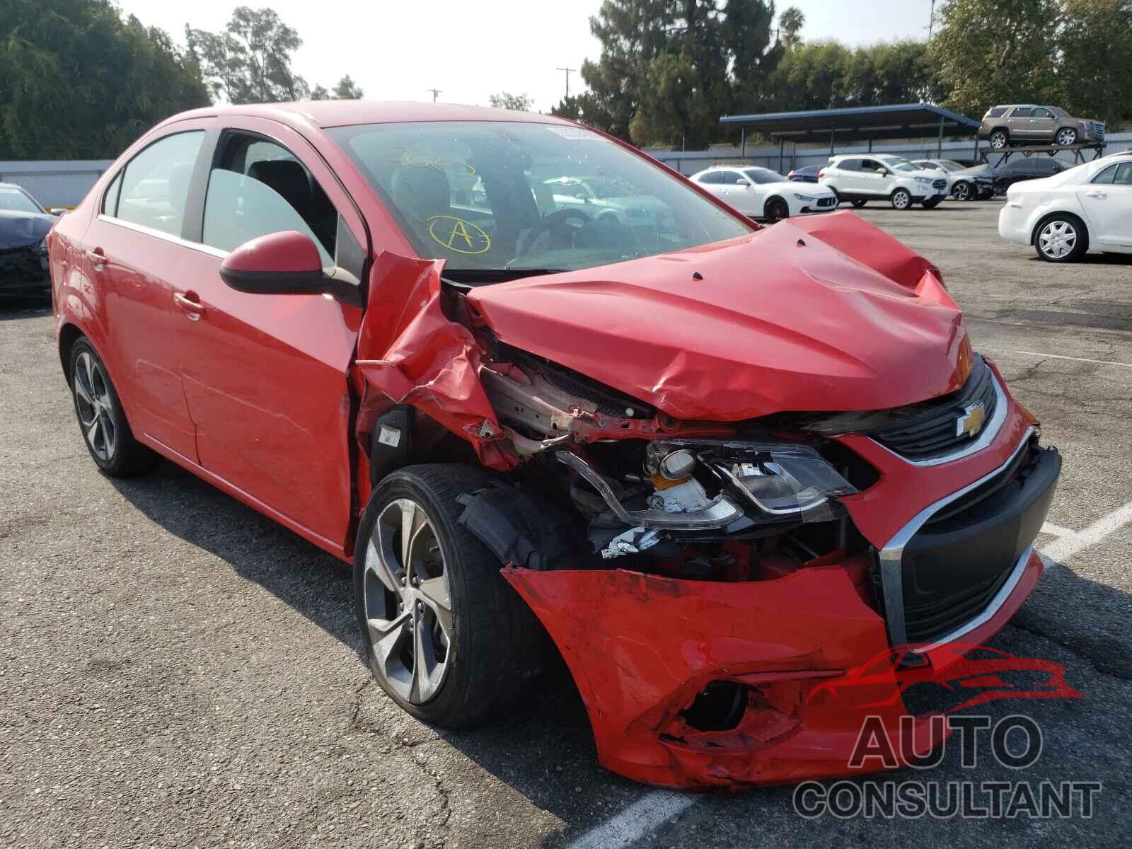 CHEVROLET SONIC 2017 - 1G1JF5SB4H4129855