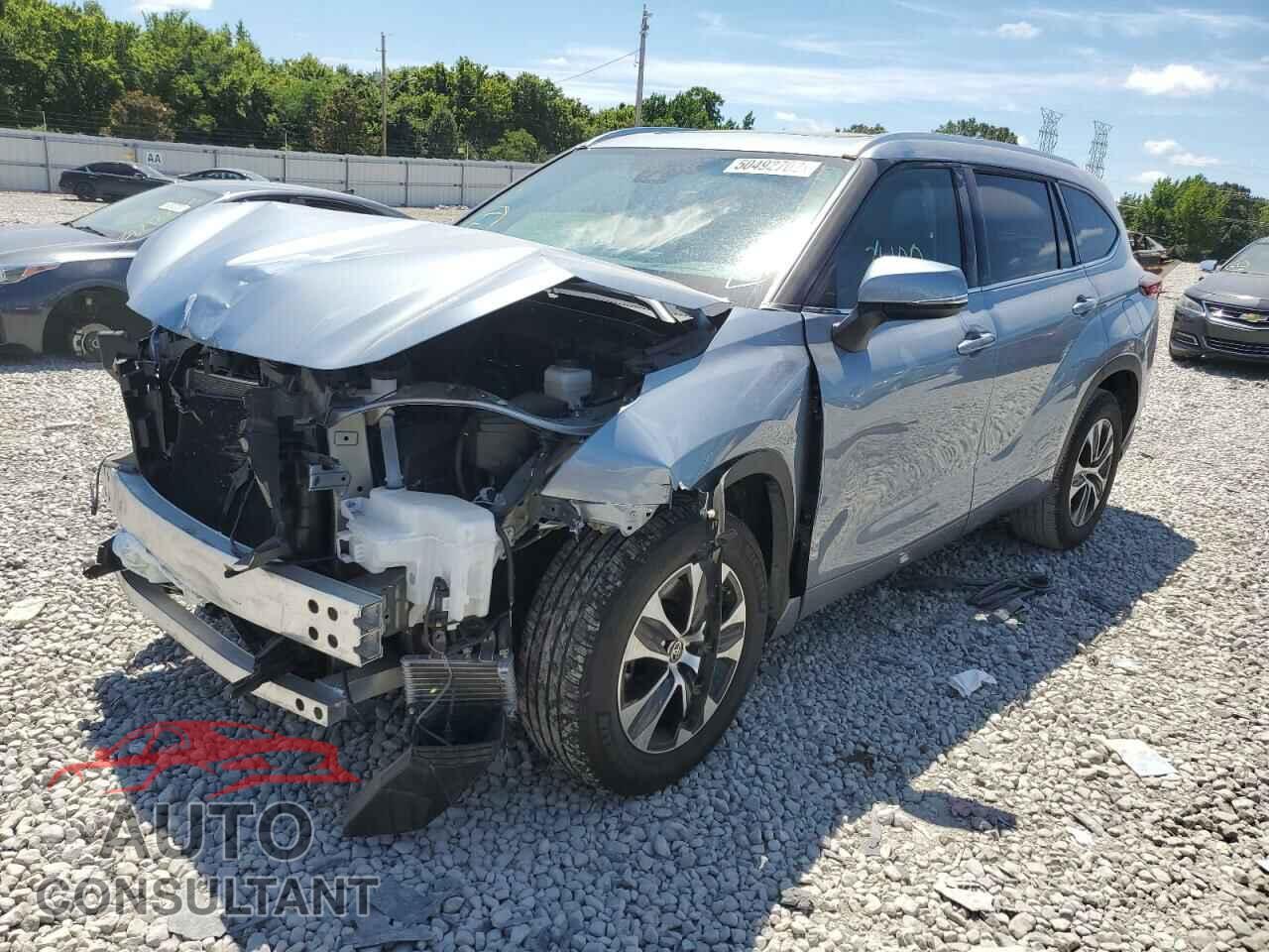 TOYOTA HIGHLANDER 2020 - 5TDGZRAH9LS028409