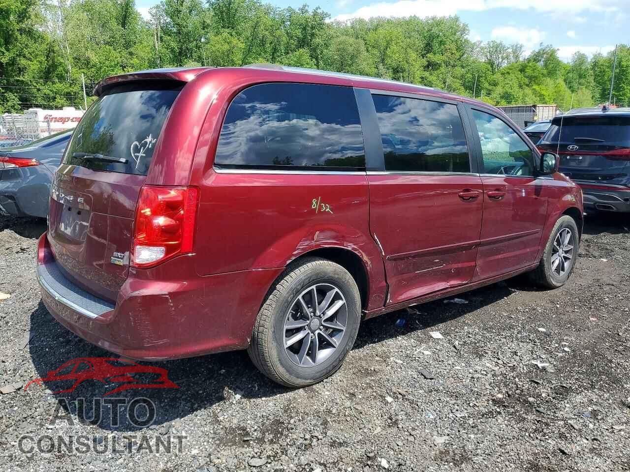 DODGE CARAVAN 2017 - 2C4RDGCG5HR557792