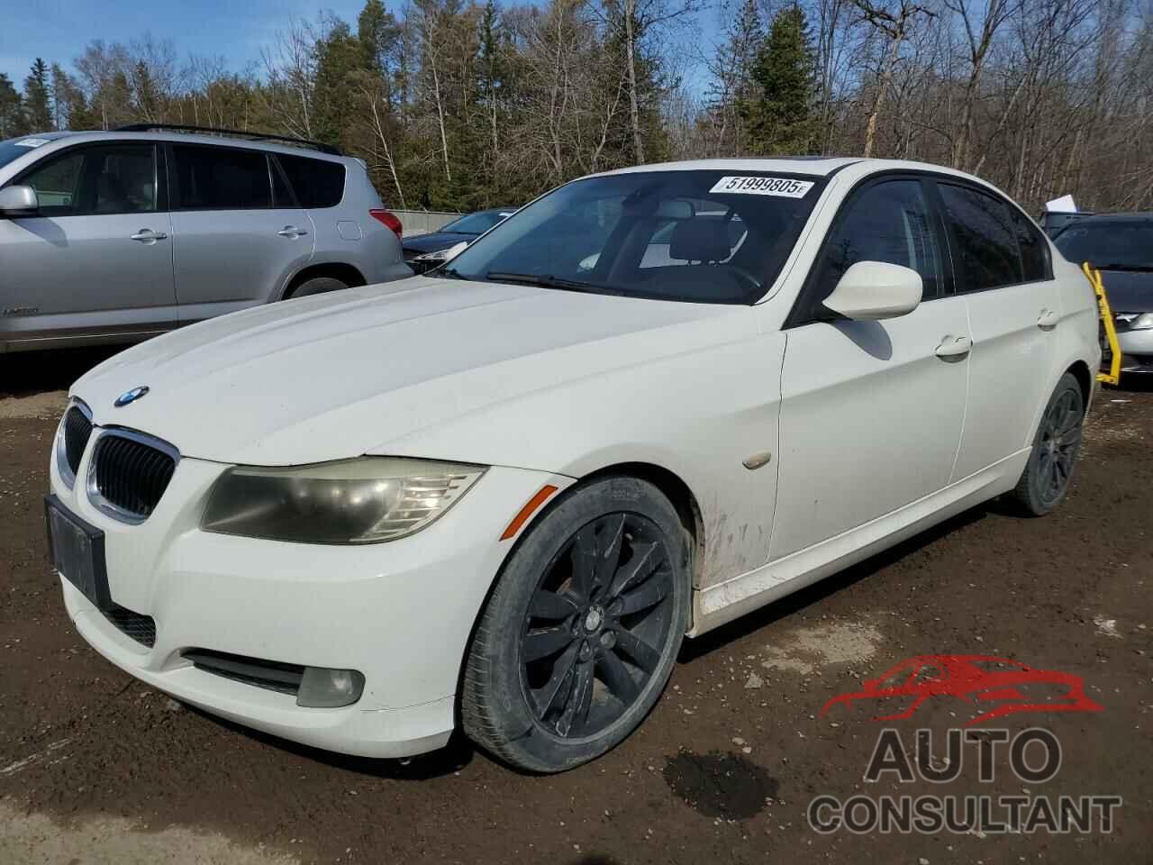 BMW 3 SERIES 2009 - WBAPG735X9A641364