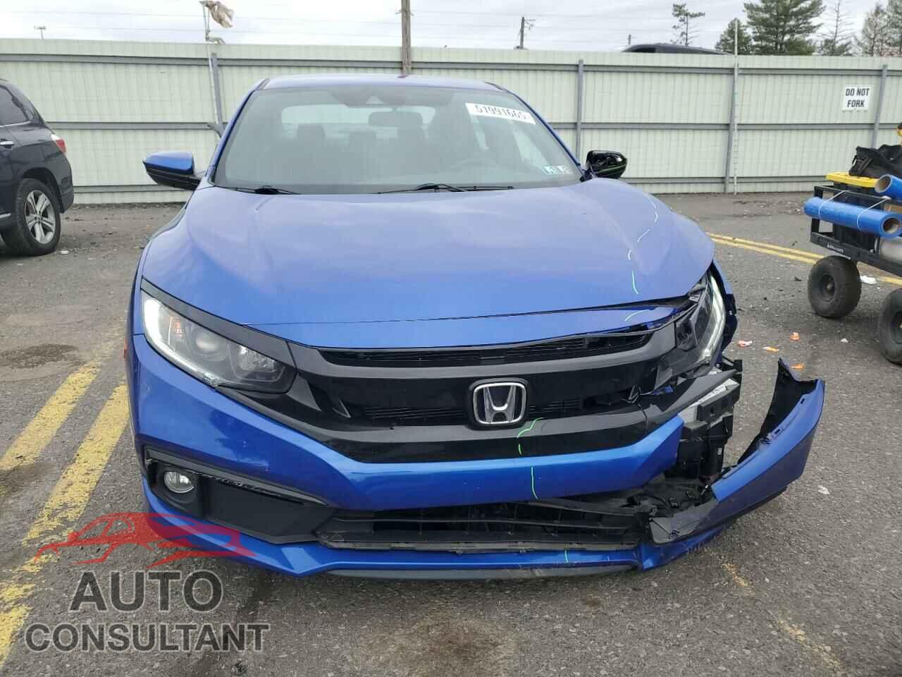 HONDA CIVIC 2019 - 2HGFC2F85KH507678