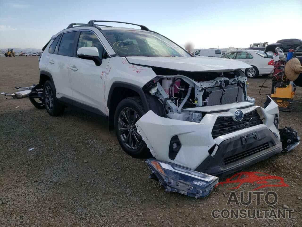 TOYOTA RAV4 2022 - JTMB6RFV5ND525134