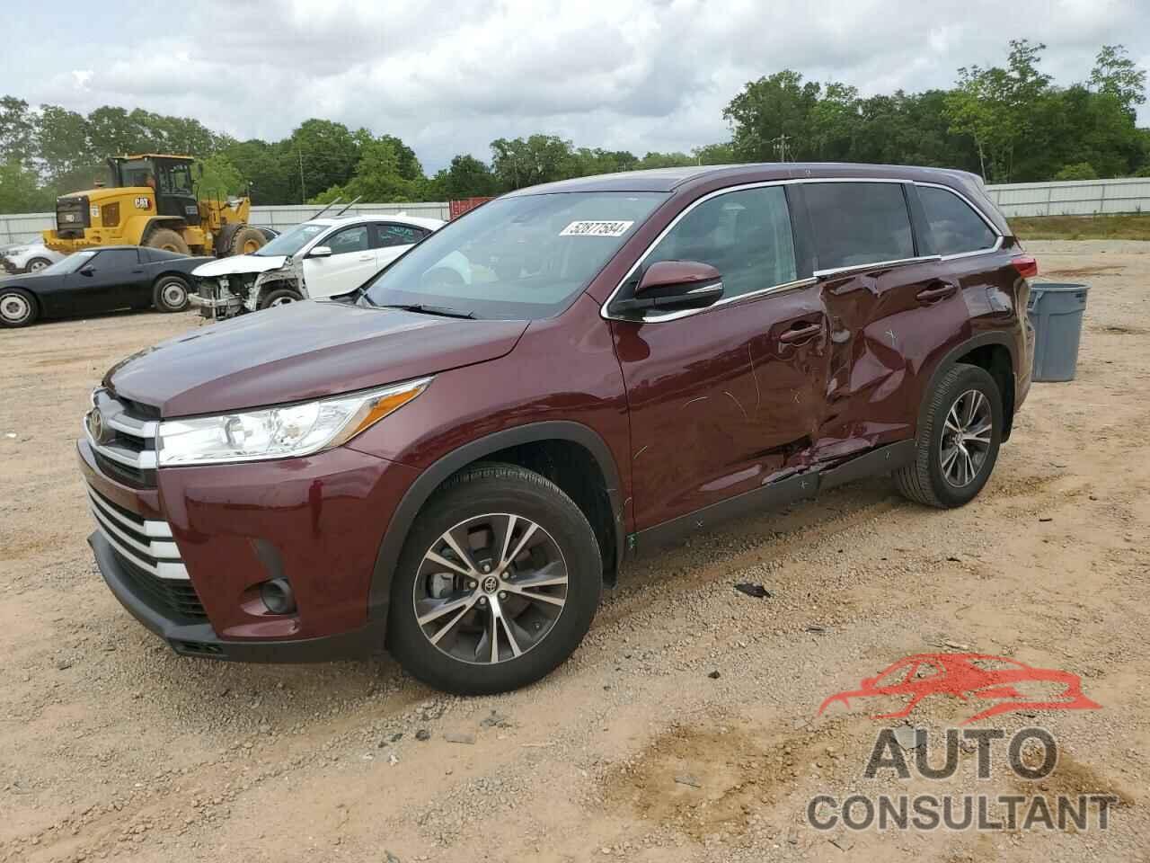 TOYOTA HIGHLANDER 2019 - 5TDZARFH6KS050102