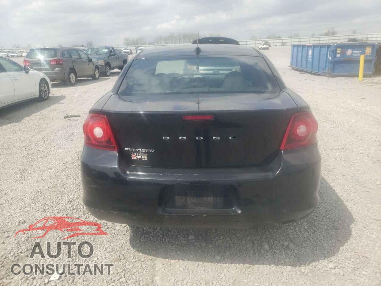 DODGE AVENGER 2013 - 1C3CDZAB4DN567203