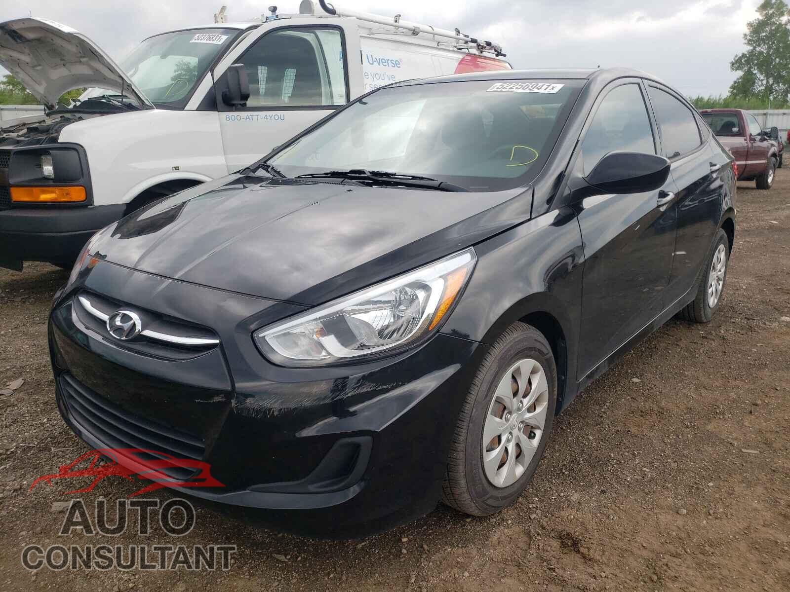 HYUNDAI ACCENT 2016 - KMHCT4AEXGU155885