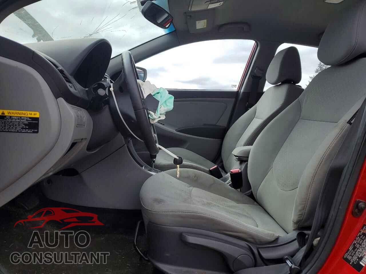 HYUNDAI ACCENT 2013 - KMHCU5AE3DU076444