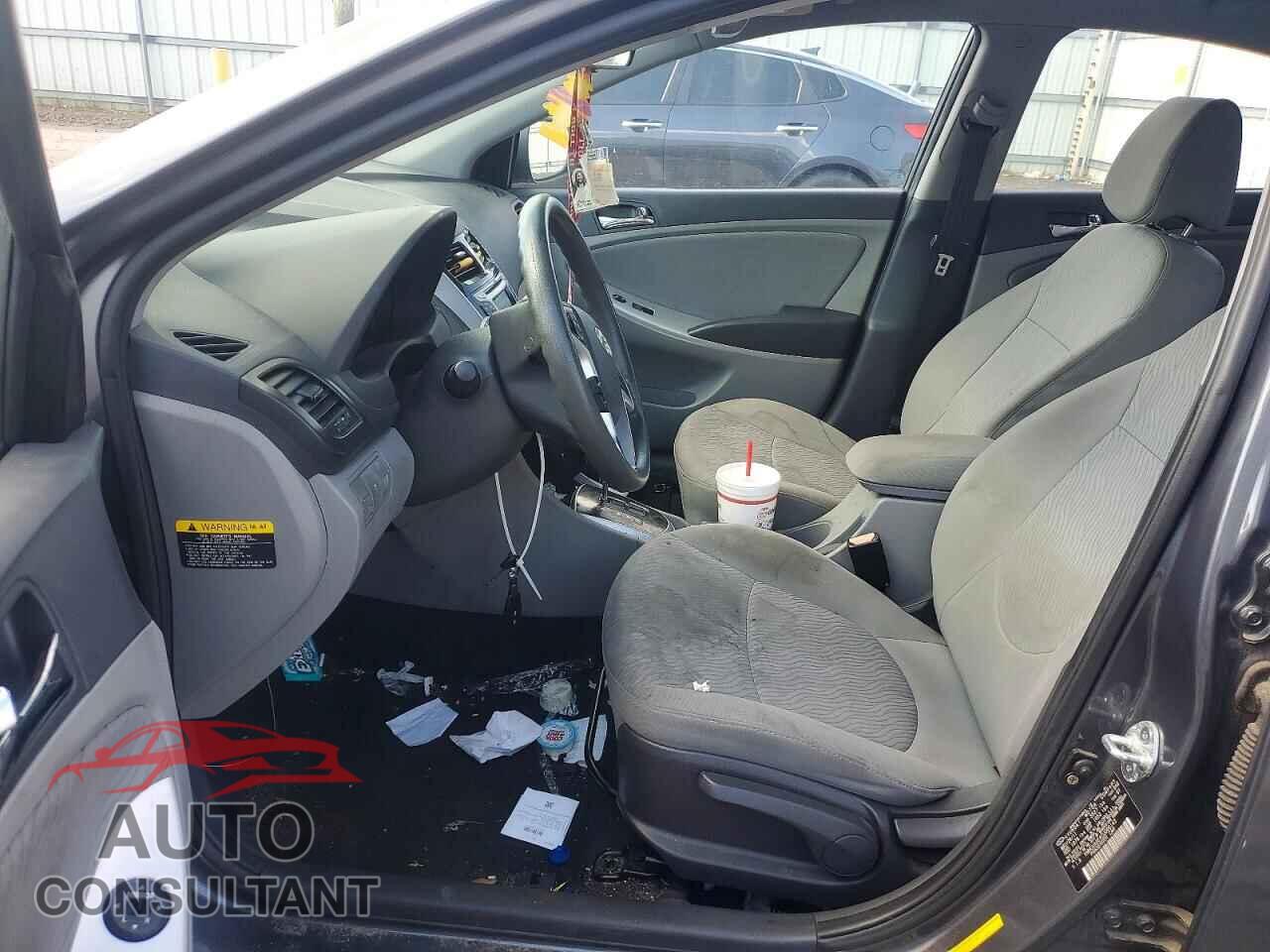 HYUNDAI ACCENT 2012 - KMHCU4AE4CU066143