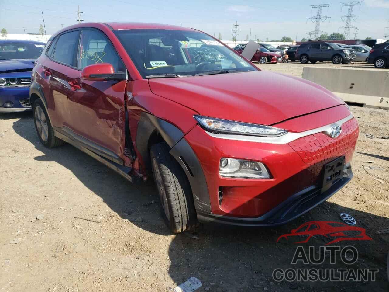 HYUNDAI KONA 2021 - KM8K53AGXMU131891