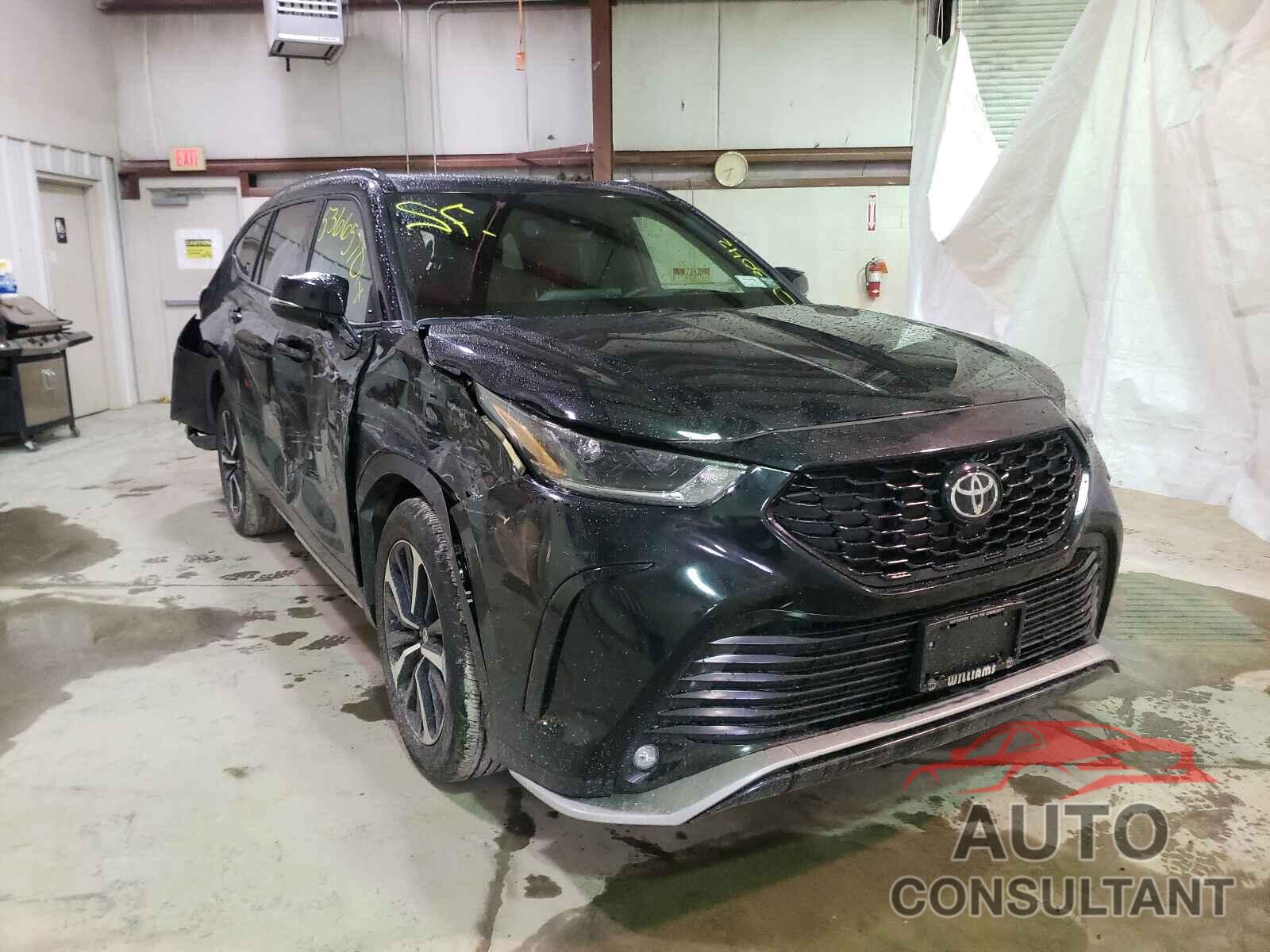 TOYOTA HIGHLANDER 2021 - 5TDLZRBH3MS116239