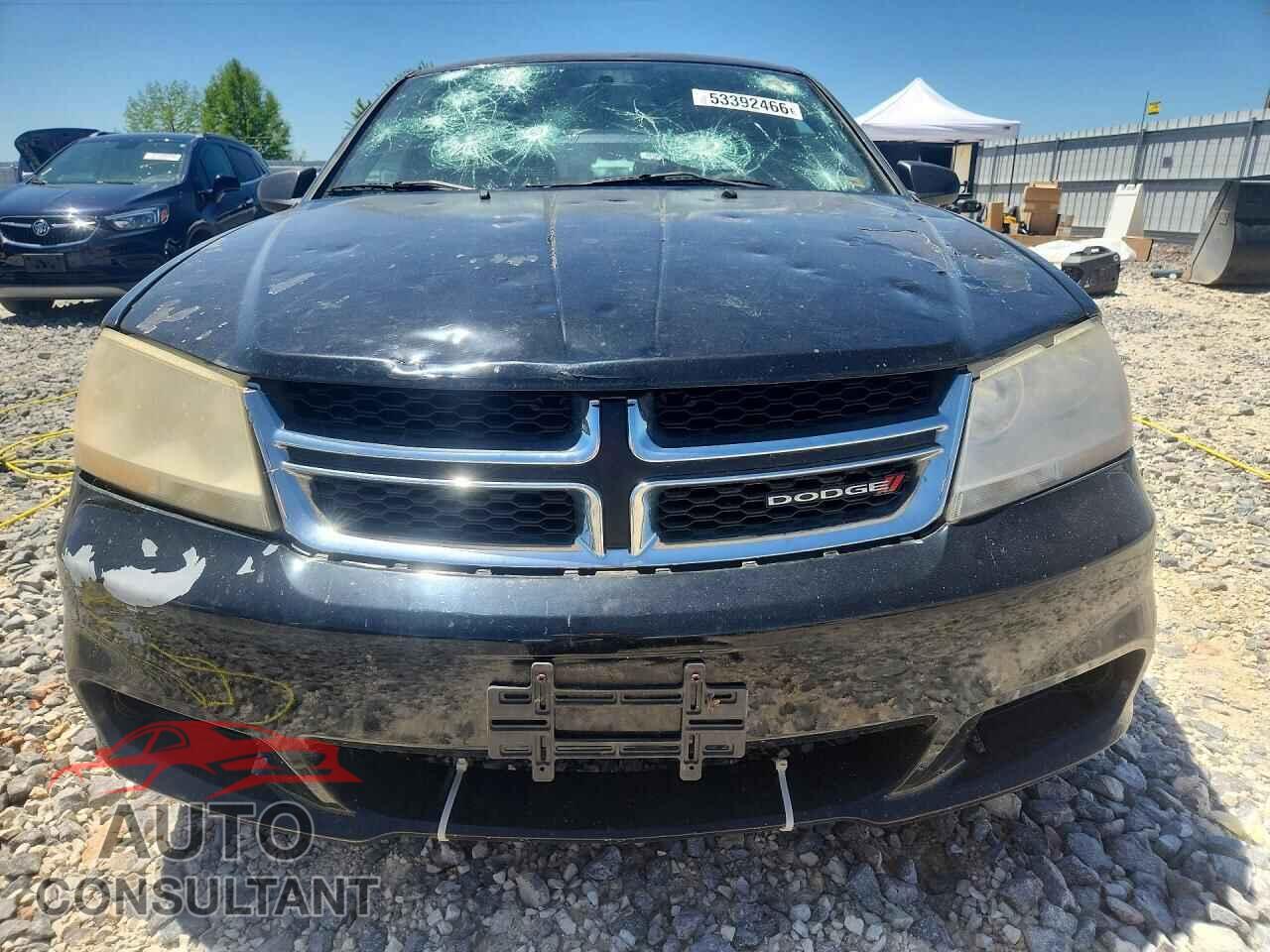 DODGE AVENGER 2013 - 1C3CDZAG9DN622255