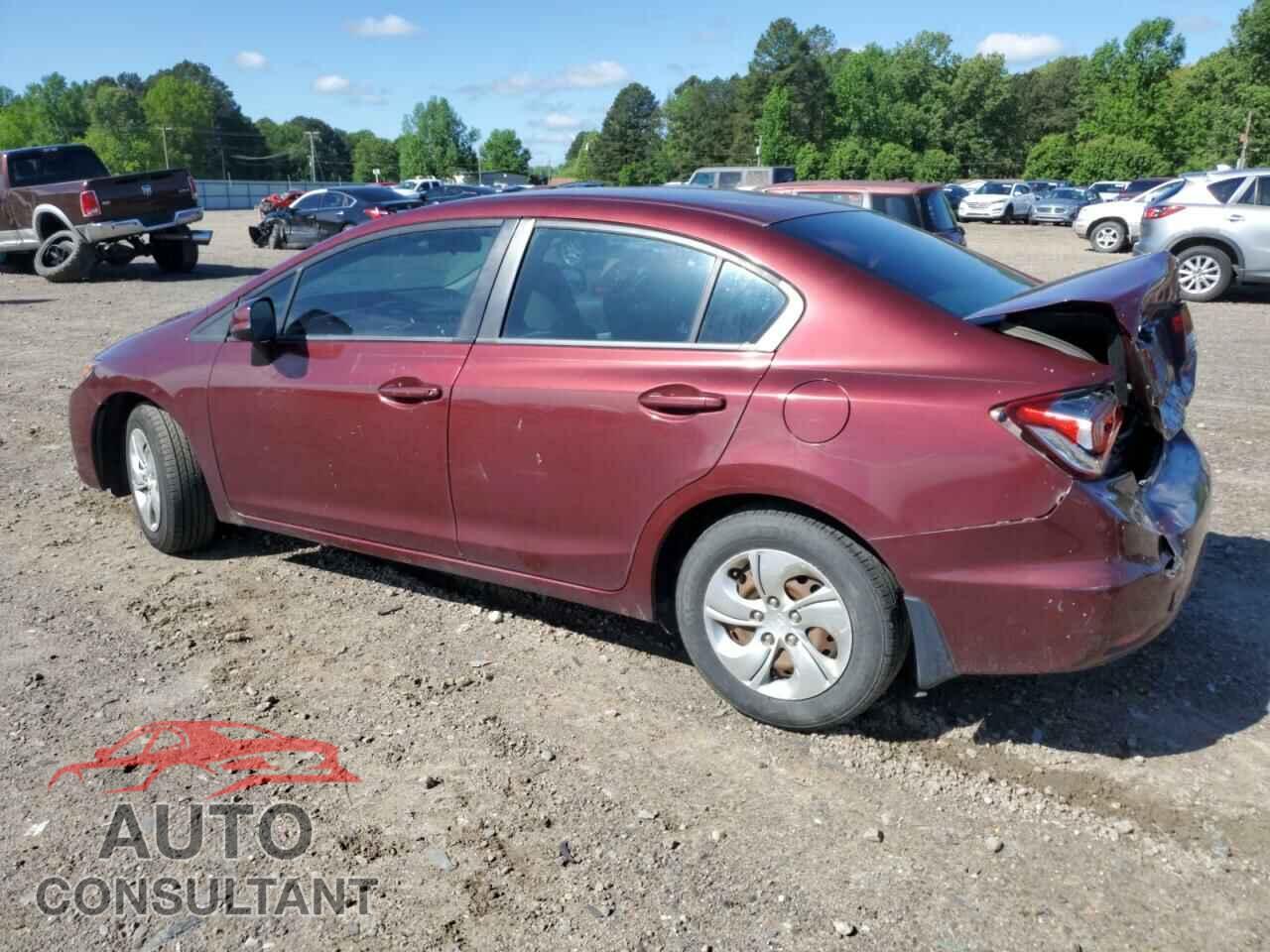 HONDA CIVIC 2013 - 2HGFB2F57DH557719