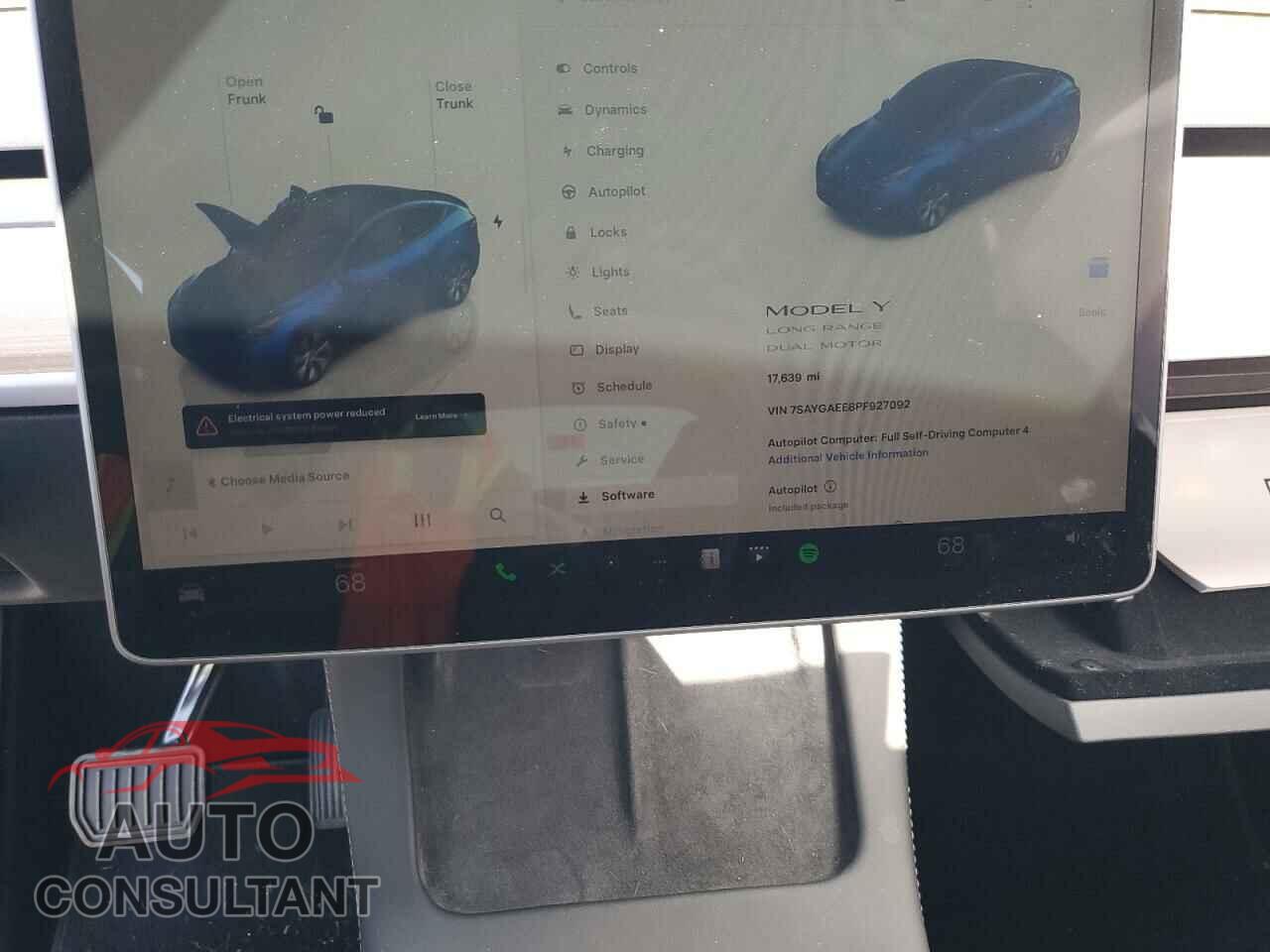 TESLA MODEL Y 2023 - 7SAYGAEE8PF927092