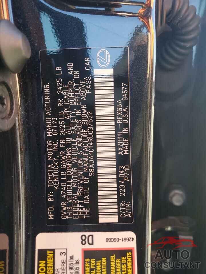 LEXUS ES300 2024 - 58ADA1C14RU037622