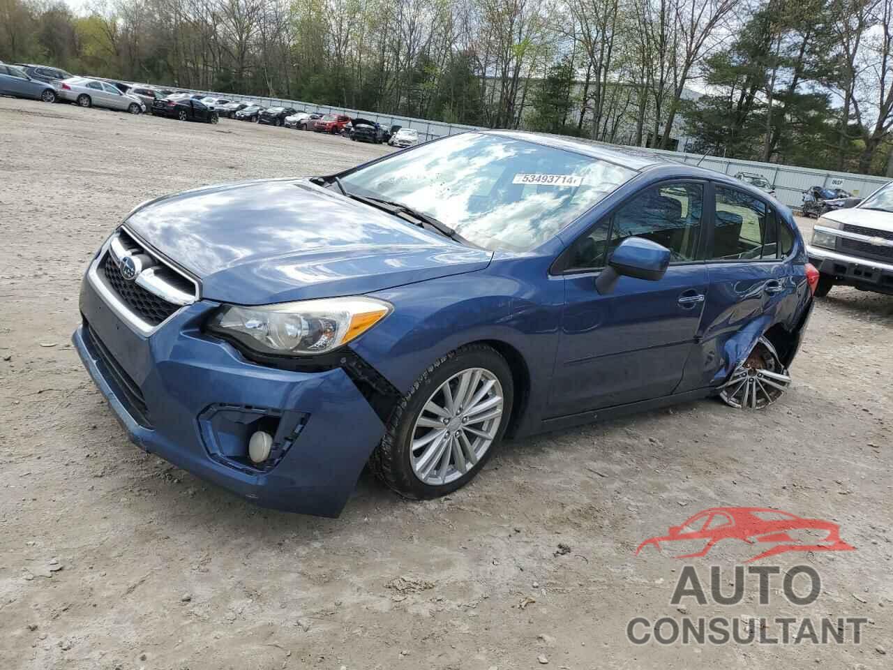 SUBARU IMPREZA 2013 - JF1GPAH63DH209433