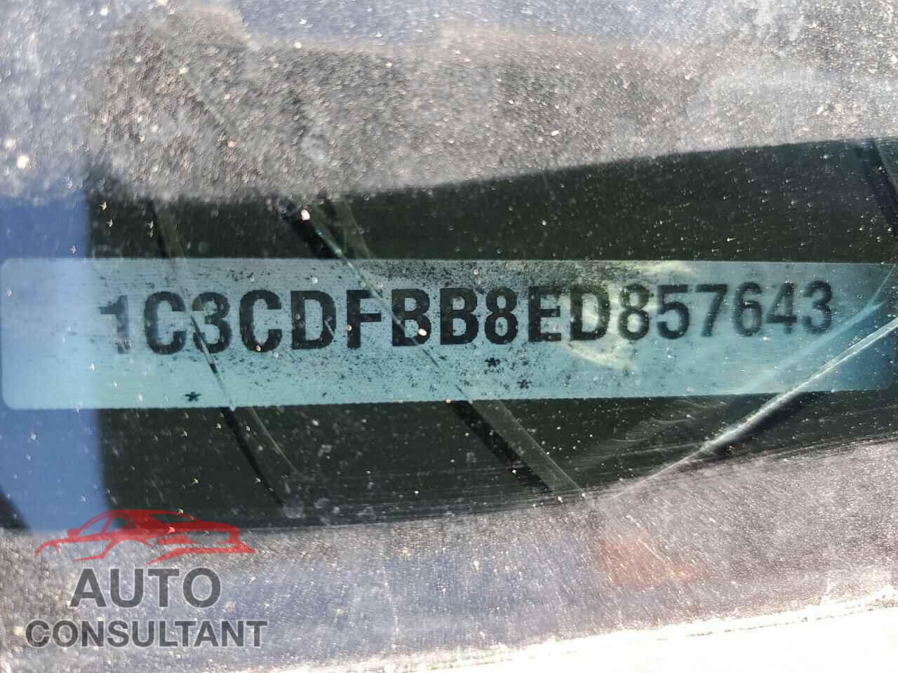 DODGE DART 2014 - 1C3CDFBB8ED857643