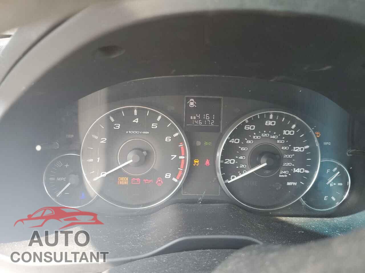 SUBARU OUTBACK 2011 - 4S4BRBAC2B1384844