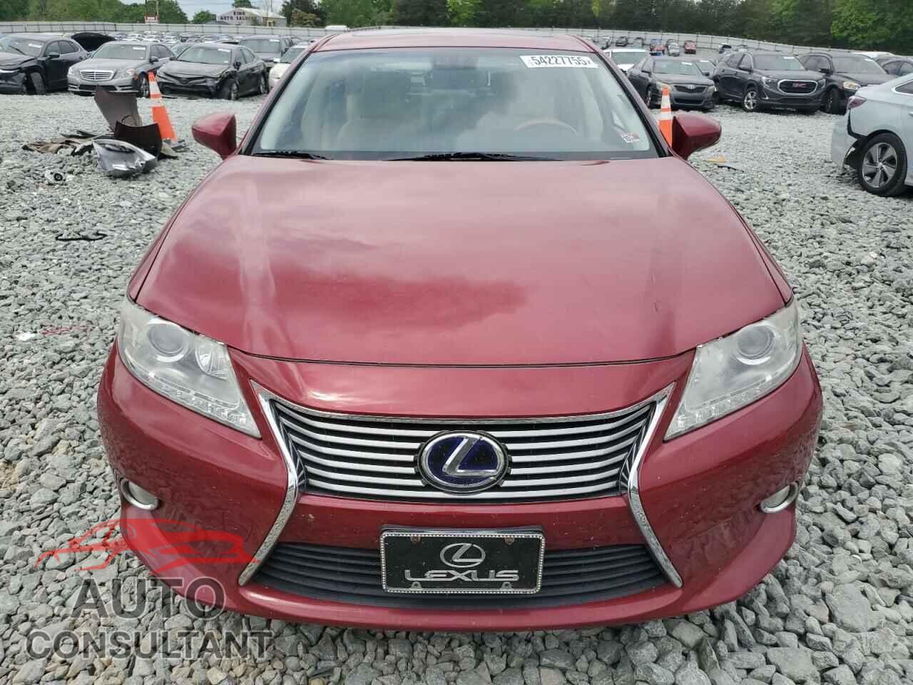 LEXUS ES300 2013 - JTHBW1GG9D2011040