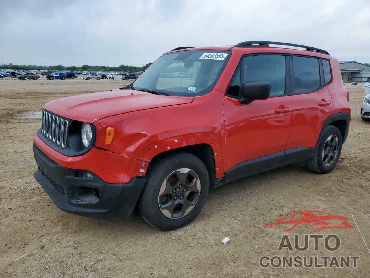 JEEP RENEGADE 2017 - ZACCJAAB4HPF66247