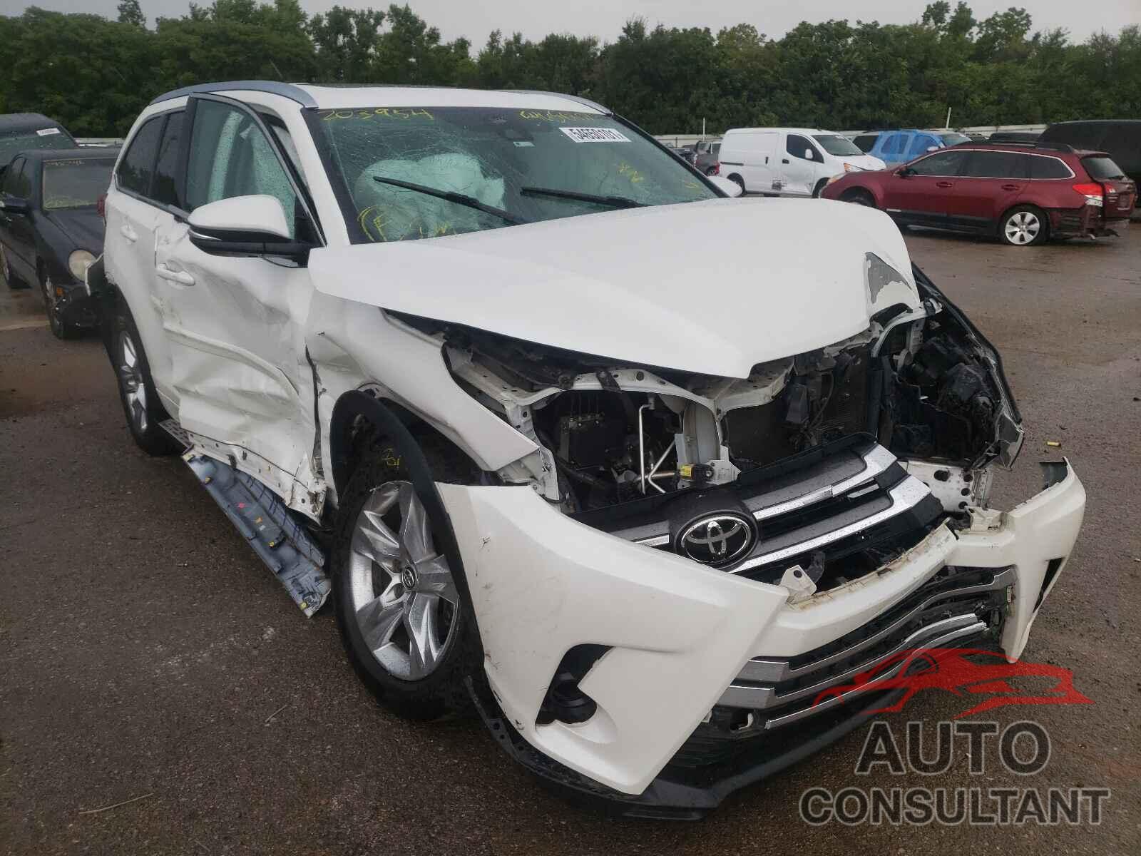TOYOTA HIGHLANDER 2017 - 5TDYZRFH5HS203954