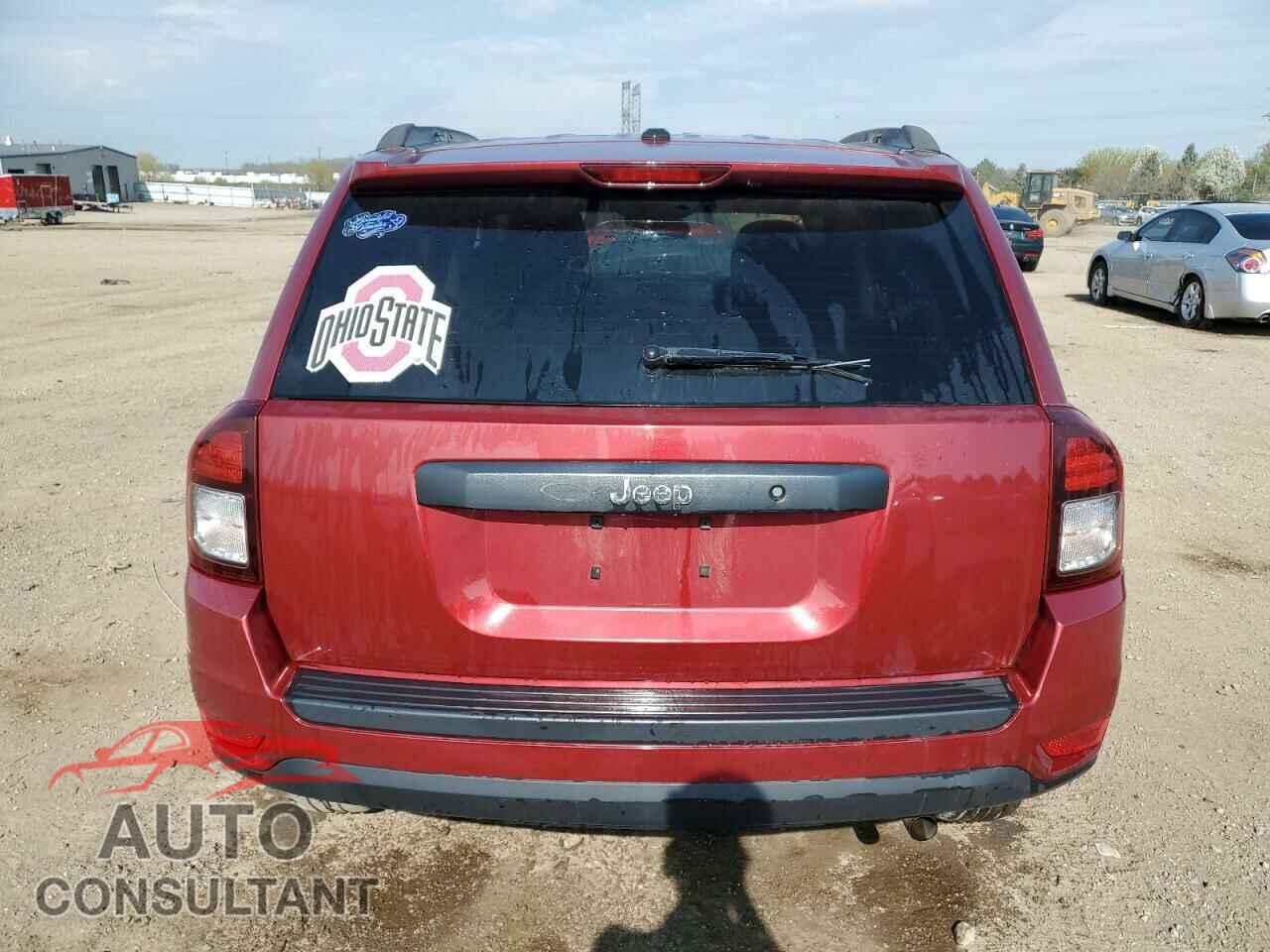 JEEP COMPASS 2017 - 1C4NJCBA5HD187119