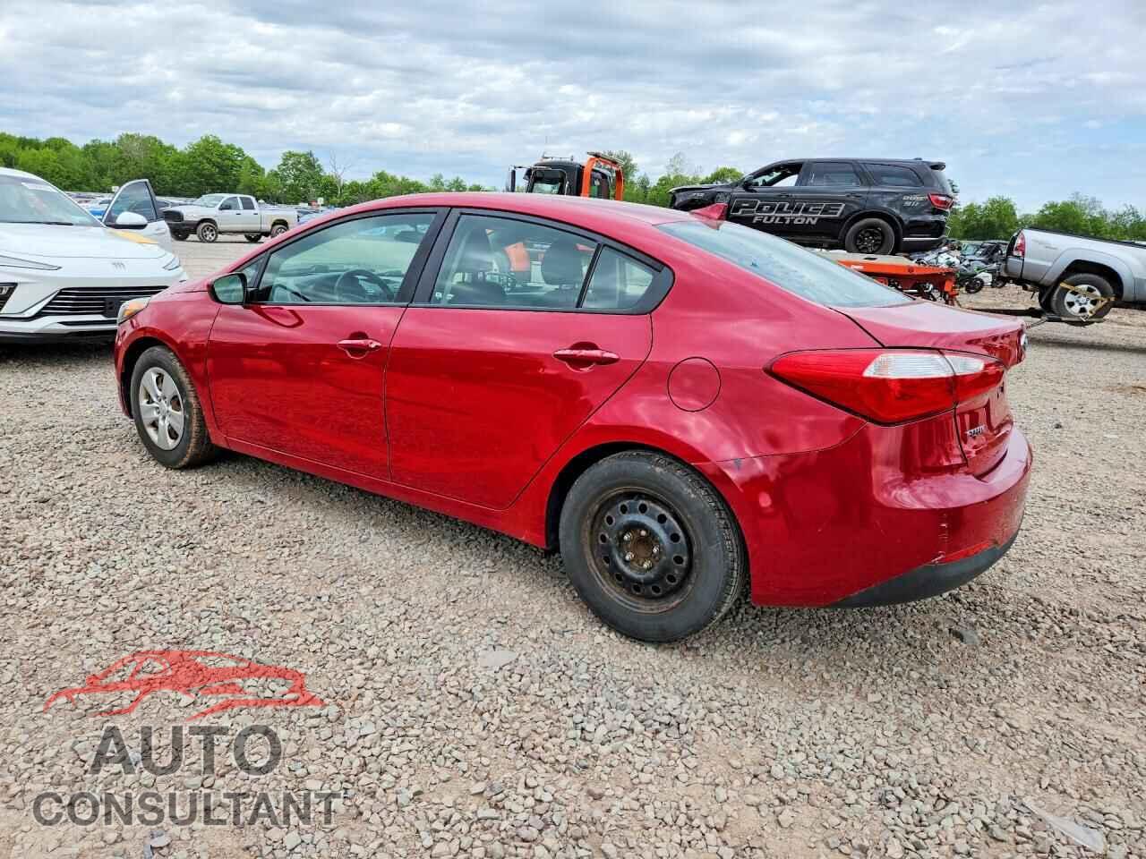 KIA FORTE 2016 - KNAFK4A65G5597932