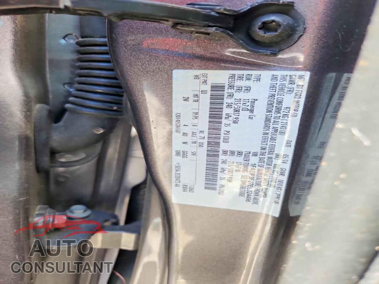 FORD FOCUS 2014 - 1FADP3F27EL324498