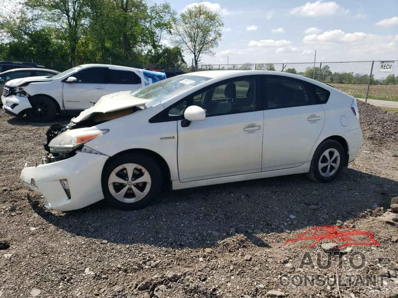 TOYOTA PRIUS 2012 - JTDKN3DU8C1549968