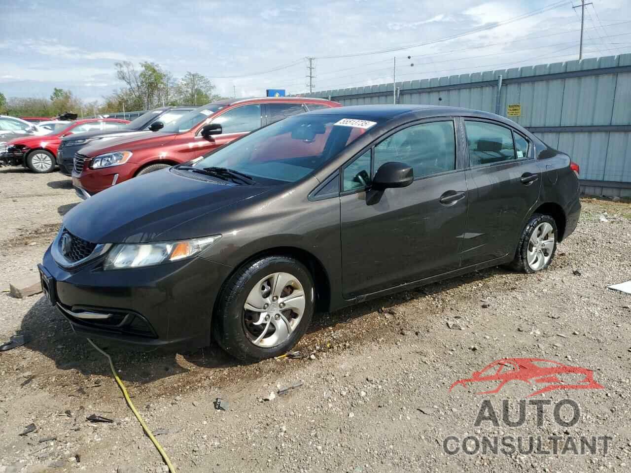 HONDA CIVIC 2013 - 19XFB2F54DE074991