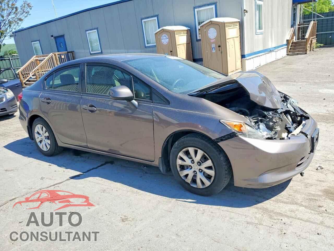HONDA CIVIC 2012 - 2HGFB2F54CH581216