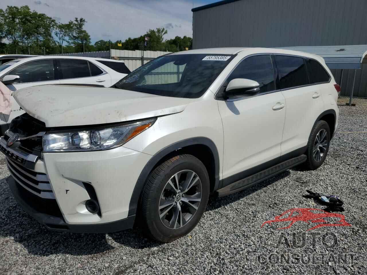 TOYOTA HIGHLANDER 2019 - 5TDZARFH3KS060358