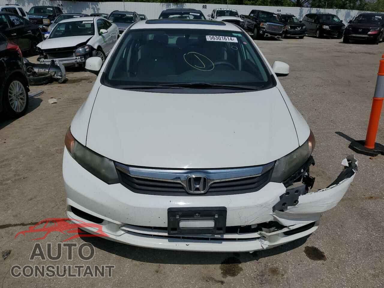 HONDA CIVIC 2012 - 19XFB2F86CE058672