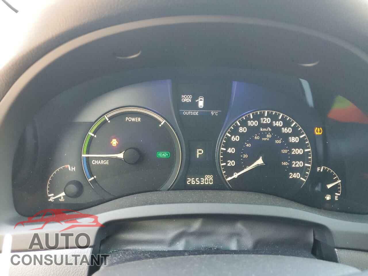 LEXUS RX450 2011 - JTJBC1BA5B2037299
