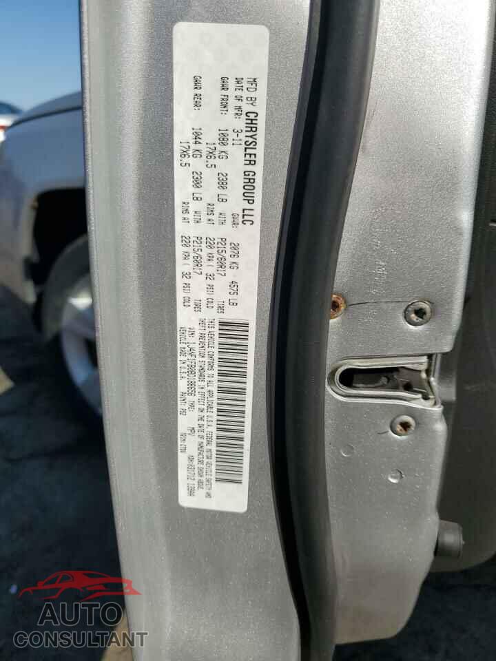 JEEP COMPASS 2011 - 1J4NF1FB0BD188656