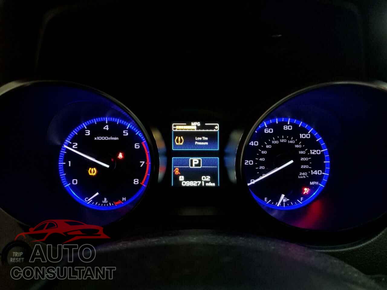 SUBARU OUTBACK 2017 - 4S4BSACC7H3238657