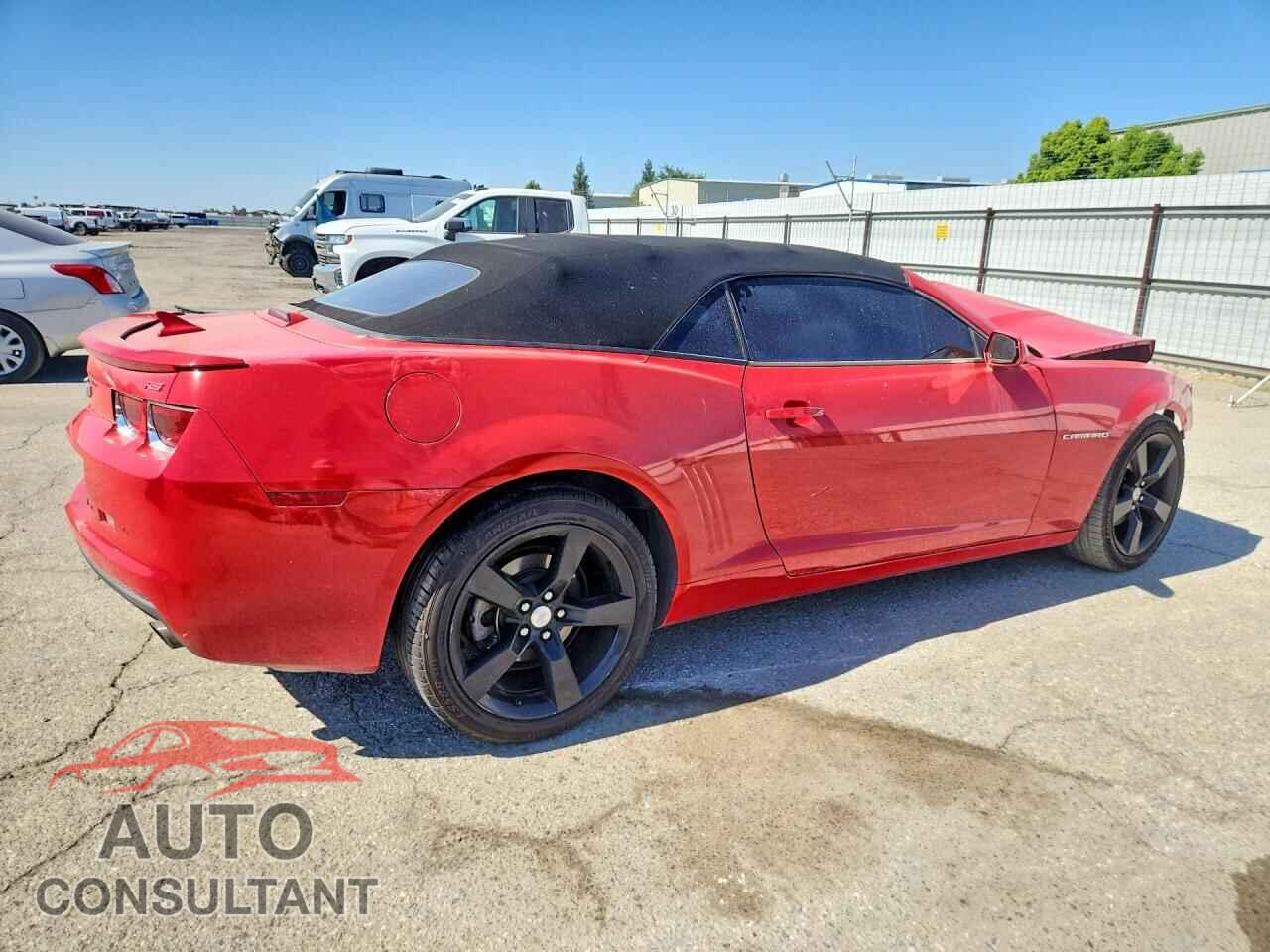 CHEVROLET CAMARO 2012 - 2G1FC3D33C9104038