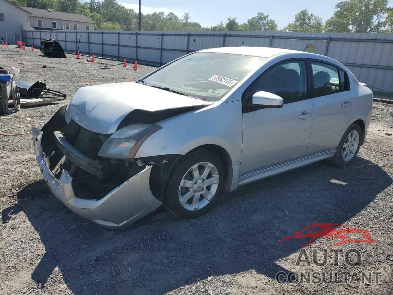 NISSAN SENTRA 2012 - 3N1AB6AP3CL622096