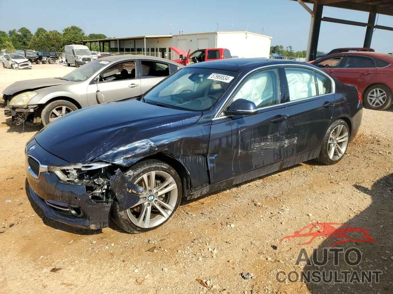 BMW 3 SERIES 2017 - WBA8B9G50HNU50715