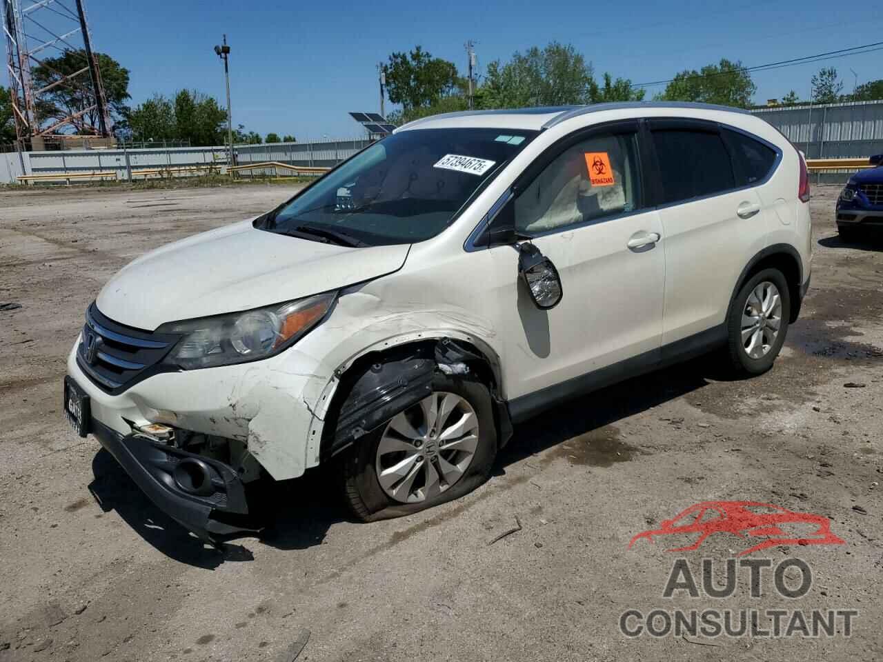 HONDA CRV 2012 - 5J6RM4H7XCL047649