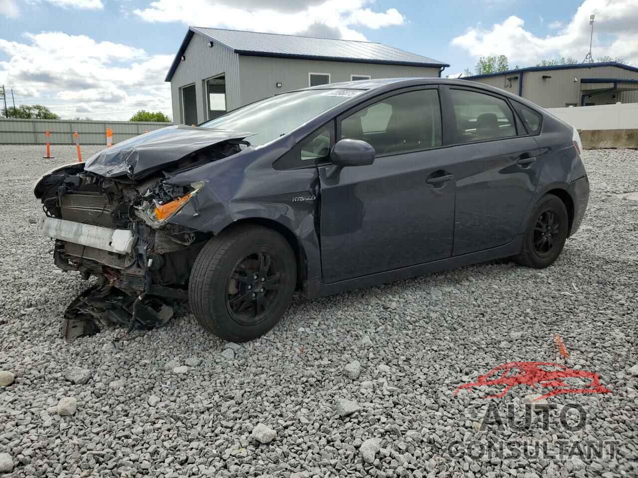TOYOTA PRIUS 2012 - JTDKN3DU2C1498709