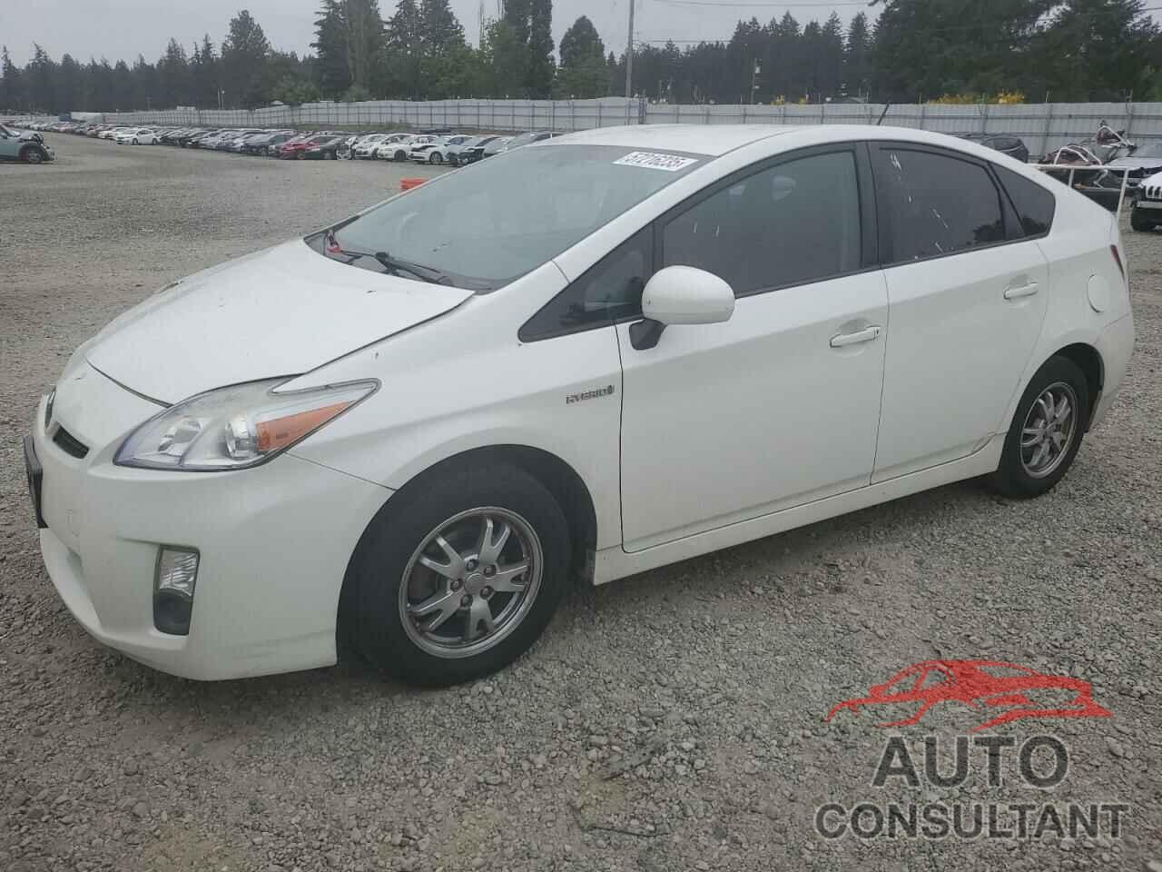 TOYOTA PRIUS 2010 - JTDKN3DU3A0229749