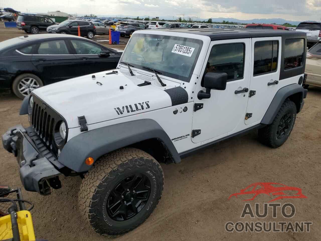 JEEP WRANGLER 2016 - 1C4BJWDG4GL129559
