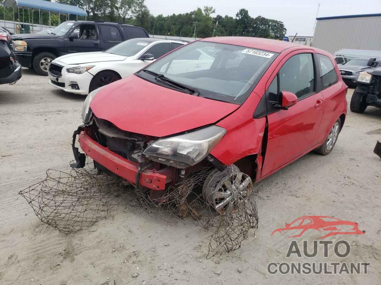 TOYOTA YARIS 2016 - VNKJTUD30GA059312