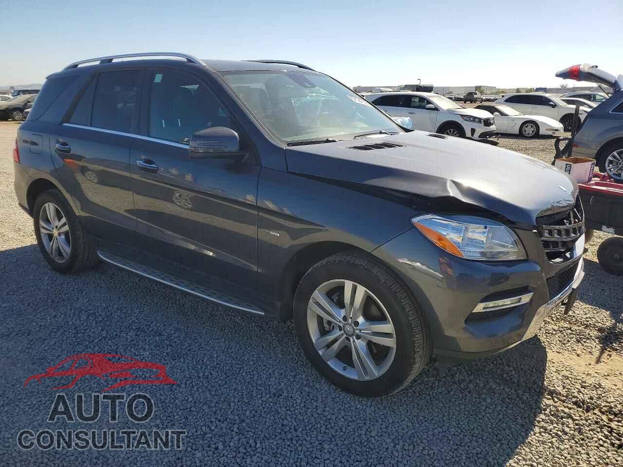 MERCEDES-BENZ M-CLASS 2012 - 4JGDA2EB2CA053930