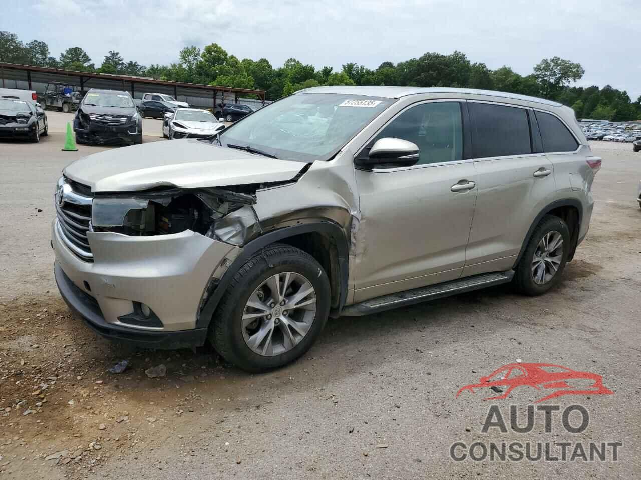TOYOTA HIGHLANDER 2015 - 5TDKKRFH5FS093107