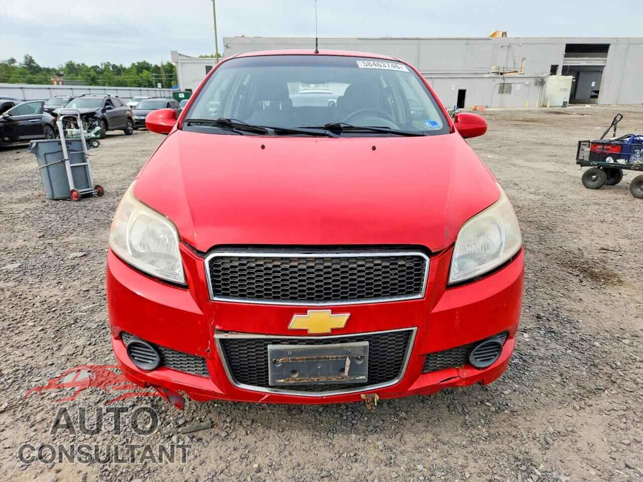 CHEVROLET AVEO 2011 - KL1TD6DEXBB138637