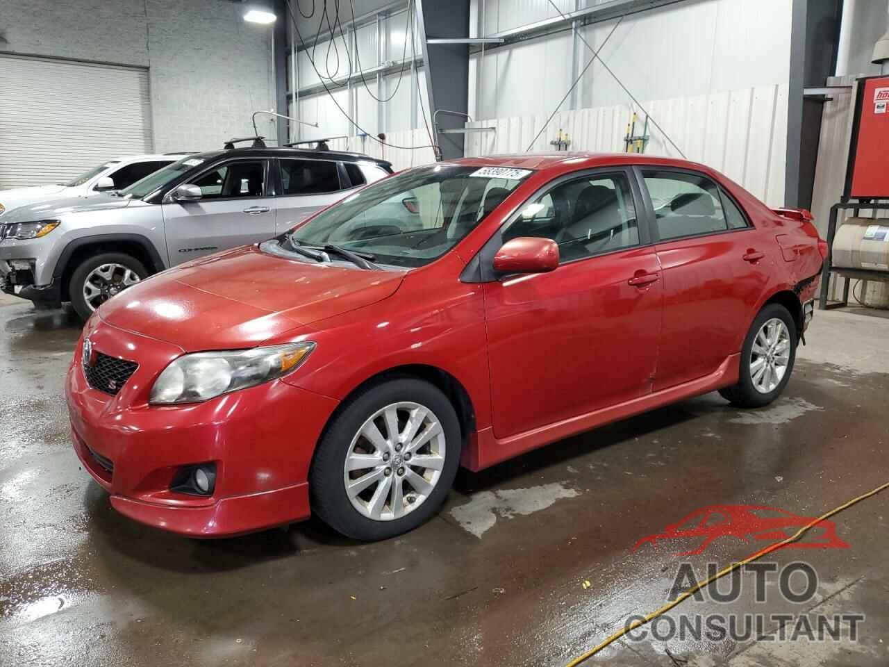TOYOTA COROLLA 2009 - 1NXBU40E19Z150734
