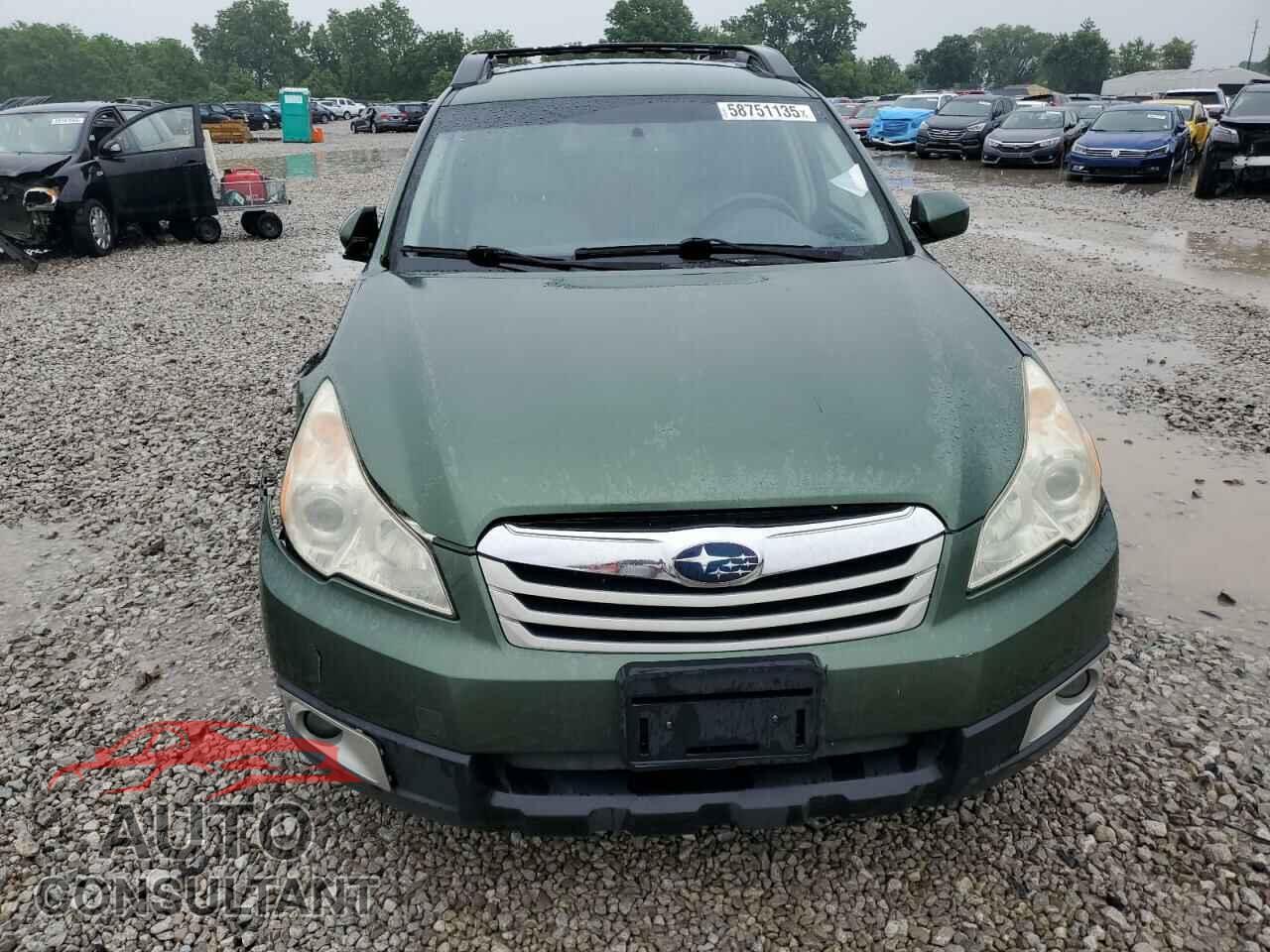 SUBARU OUTBACK 2011 - 4S4BRCCC5B3319705