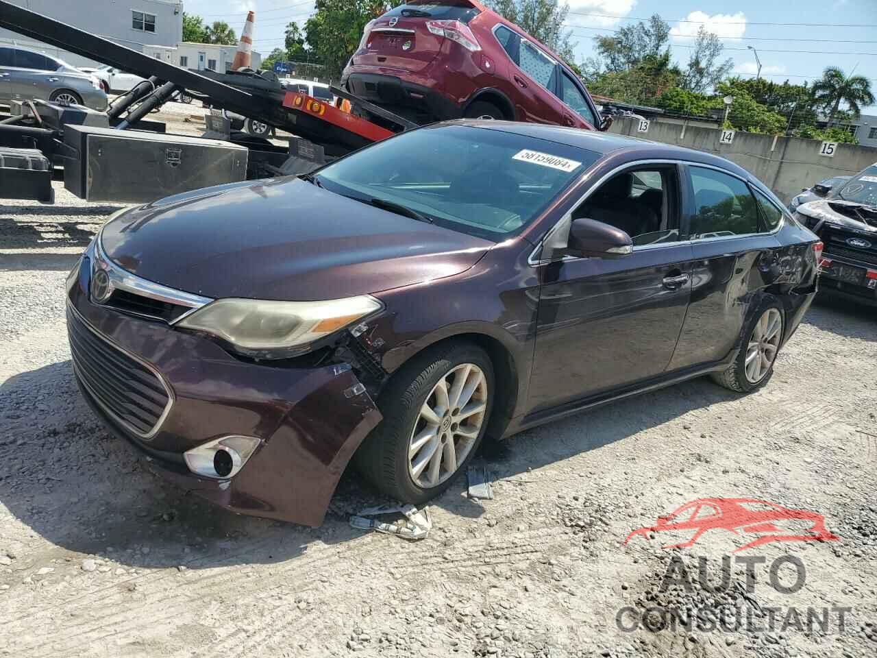 TOYOTA AVALON 2013 - 4T1BK1EB3DU063400