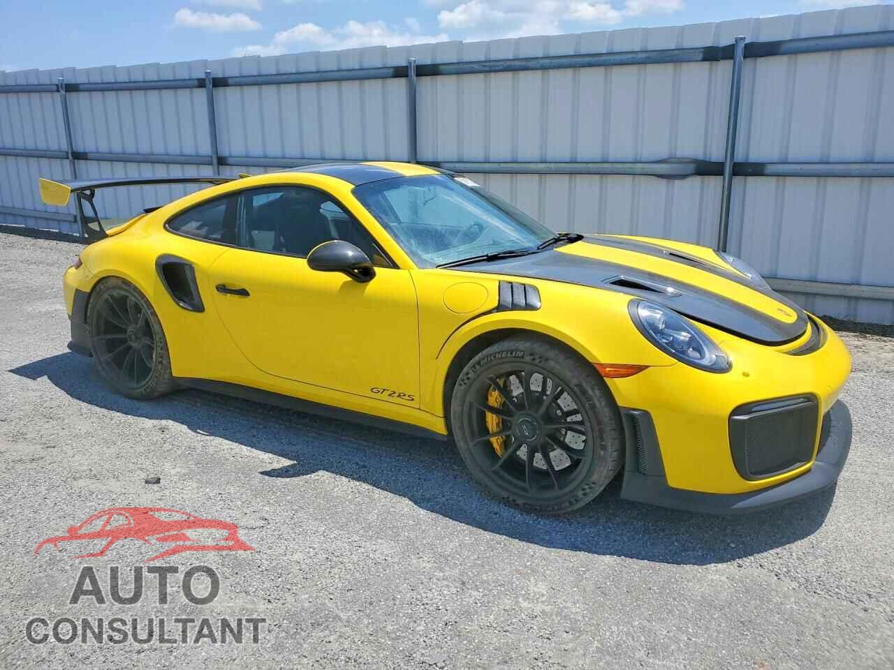 PORSCHE 911 2018 - WP0AE2A93JS186024